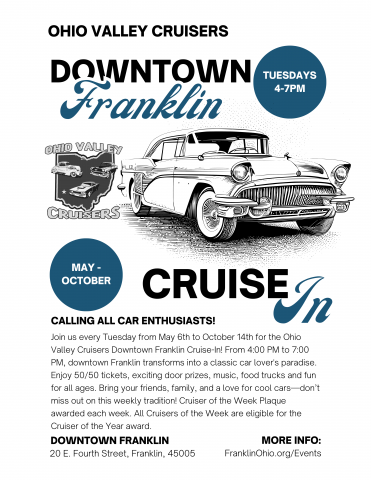 Ohio Valley Cruisers Downtown Franklin Cruise-In