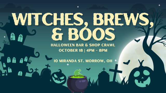 Witches, Brews, & Boos: Halloween Bar & Shop Crawl